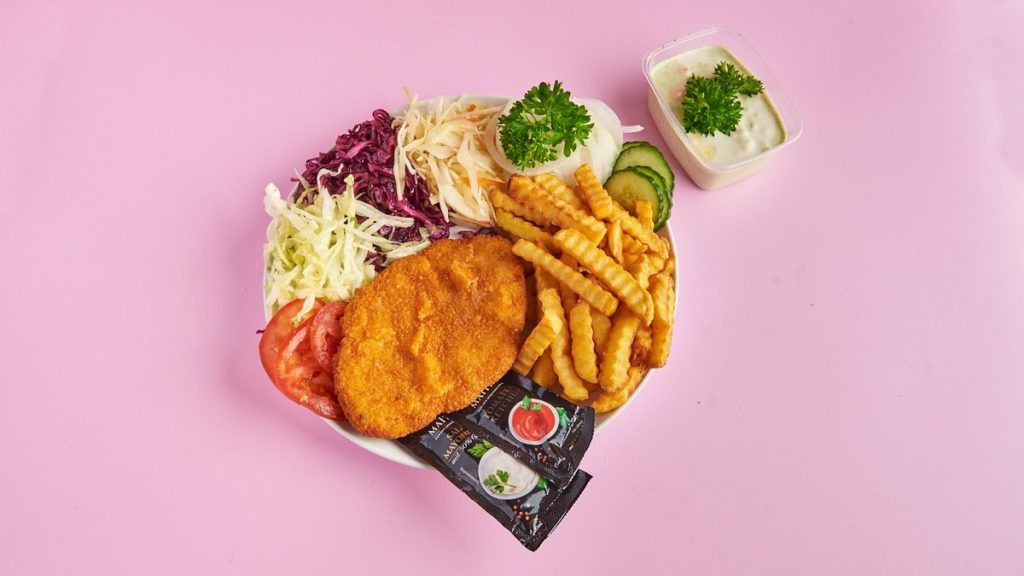 Schnitzel Teller